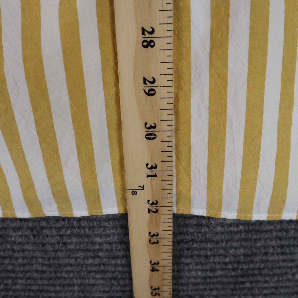 Madewell Oversized Striped Button Down Shirt Womens XL Cotton Casual Office Wear - Picture 7 of 9